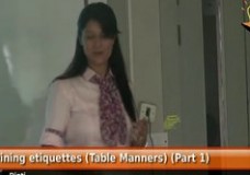 Dining Etiquettes (Table Manners) (Part 1 – 1.2)
